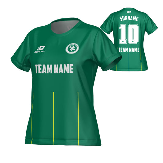 Linear Womens Jersey - Green