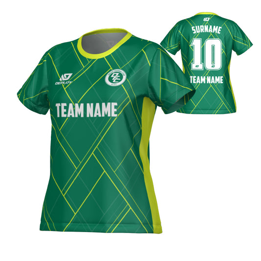 Plaid Womens Jersey - Green