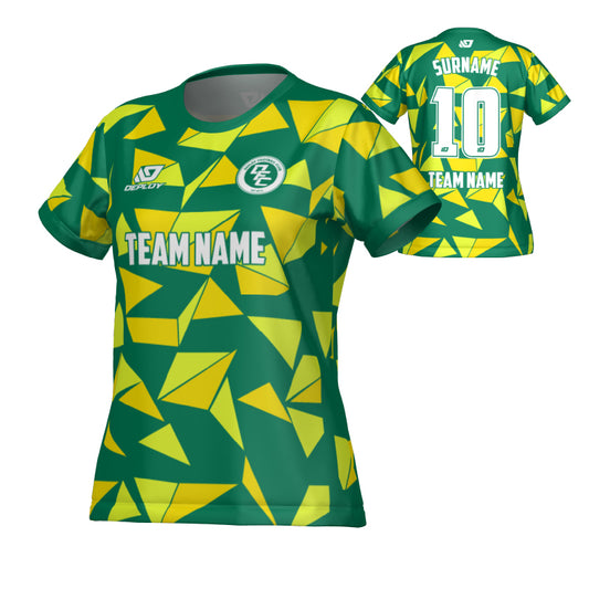 Shards Womens Jersey - Green