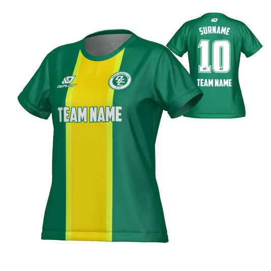 Stripe Womens Jersey - Green
