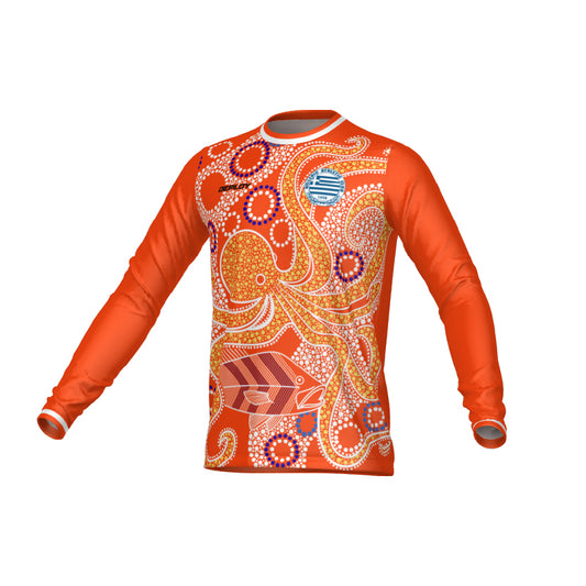 Hellenic Athletic Club - Long Sleeve Supporter Jersey Orange