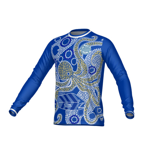 Hellenic Athletic Club - Long Sleeve Supporter Jersey Blue