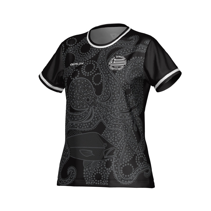 Hellenic Athletic Club - Ladies Supporter Jersey Black