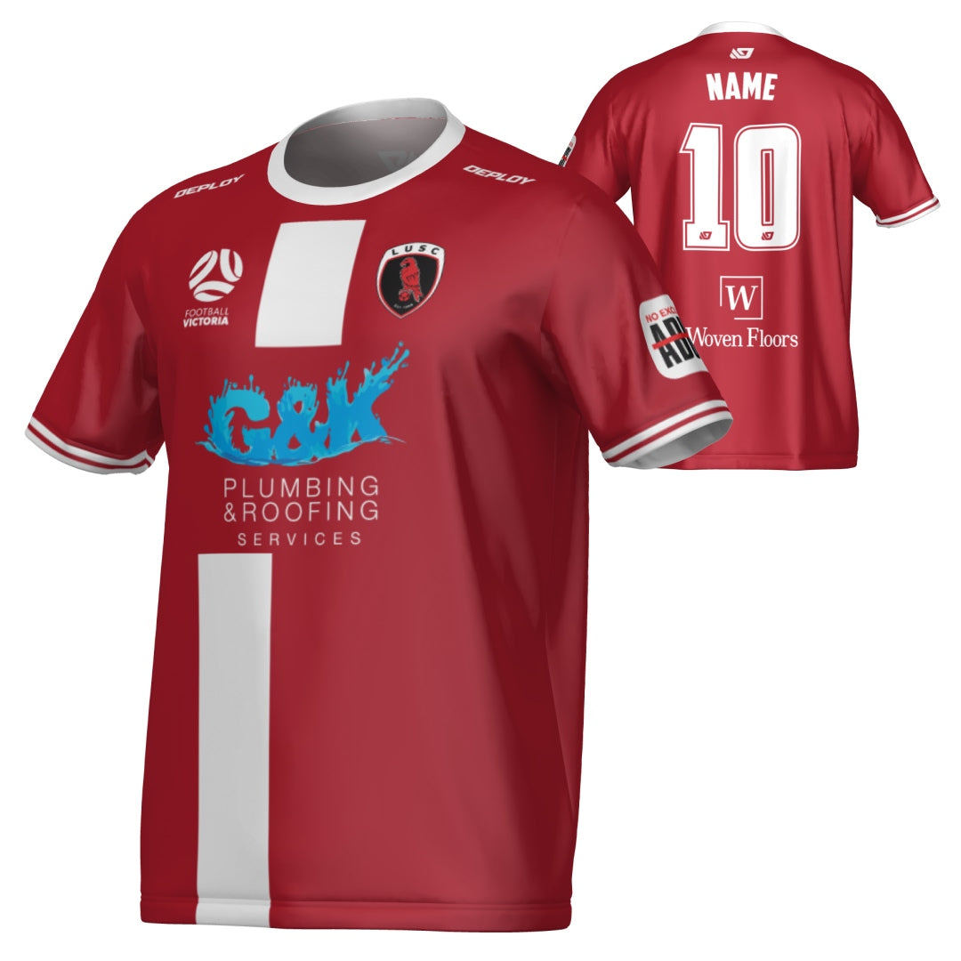 LA TROBE UNIVERSITY SOCCER CLUB - JUNIOR BOYS U9 ONLY - HOME JERSEY