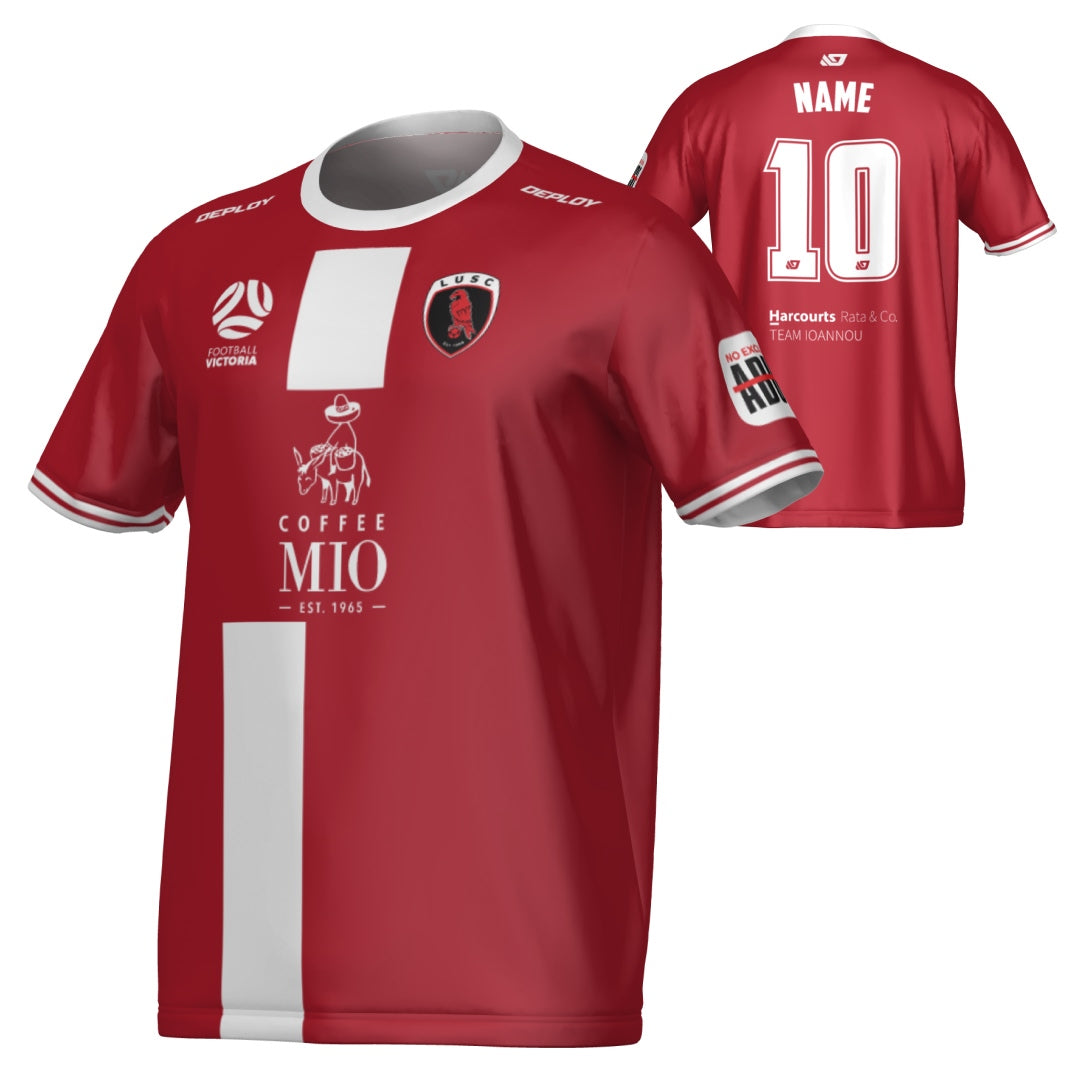 LA TROBE UNIVERSITY SOCCER CLUB - JUNIOR BOYS U10 ONLY - HOME JERSEY