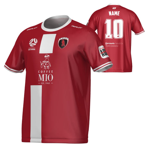 LA TROBE UNIVERSITY SOCCER CLUB - JUNIOR BOYS U10 ONLY - HOME JERSEY