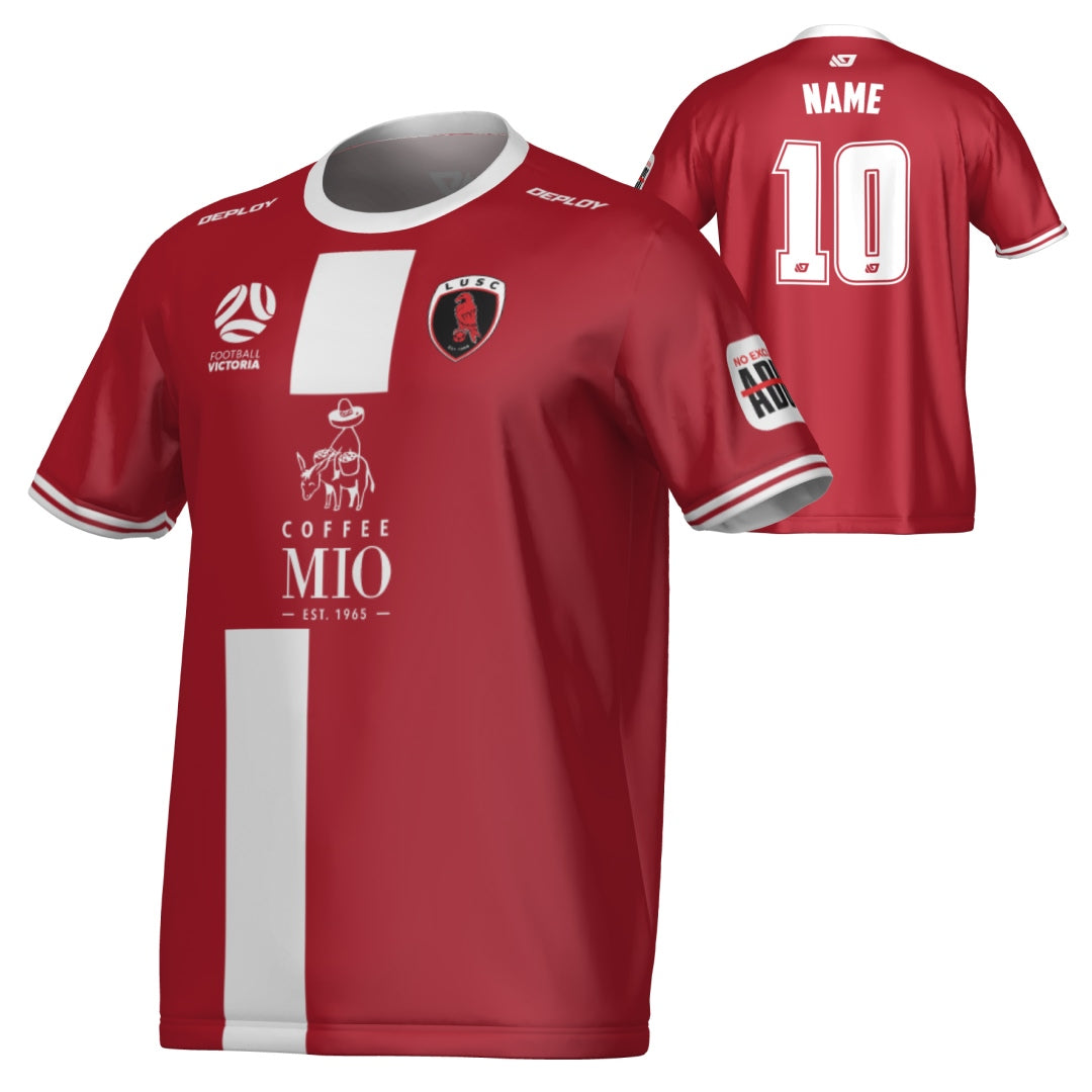 LA TROBE UNIVERSITY SOCCER CLUB - JUNIOR BOYS U7 U11 U12 U14 ONLY - HOME JERSEY