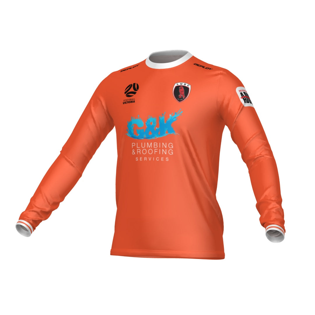 LA TROBE UNIVERSITY SOCCER CLUB - JUNIOR BOYS U9 ONLY - GOALKEEPER LONG SLEEVE JERSEY