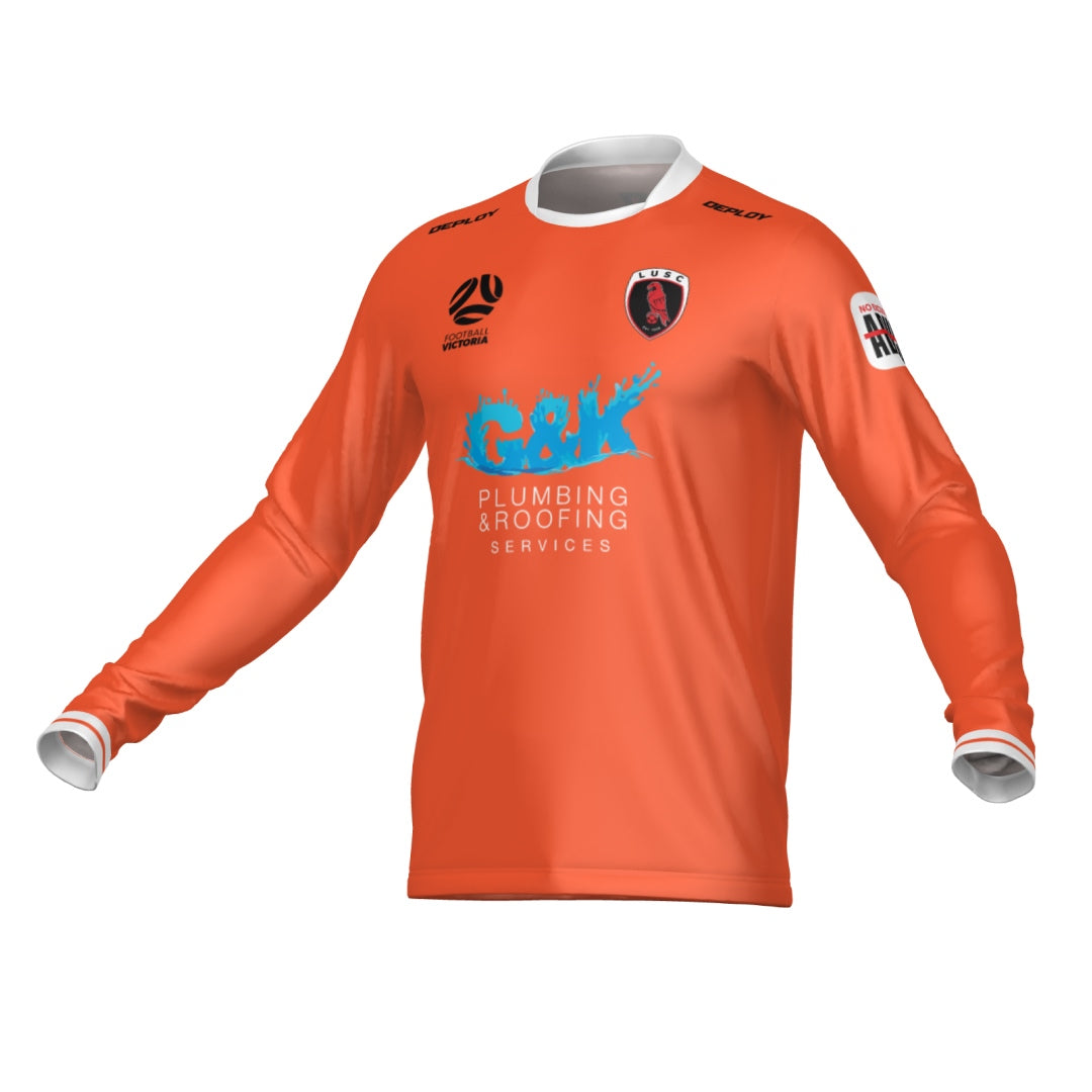 LA TROBE UNIVERSITY SOCCER CLUB - JUNIOR BOYS U9 ONLY - GOALKEEPER JERSEY (ELBOW PADDING)