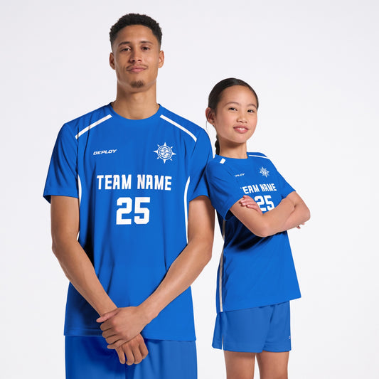 Flight Jersey Lines - Royal Blue