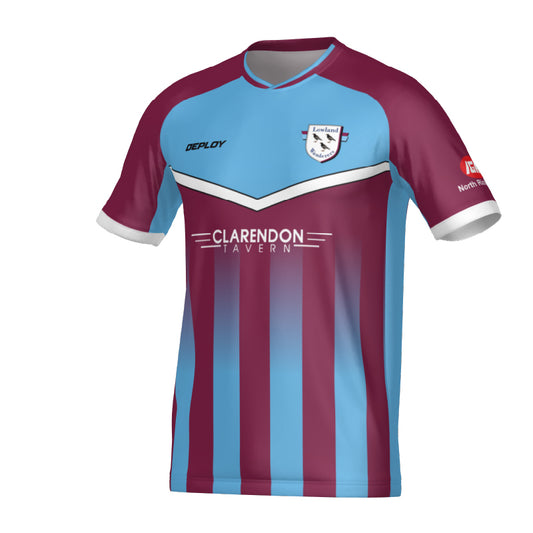 Lowlands Wanderers FC - Senior Playing Jersey - Sleeve Sponsor