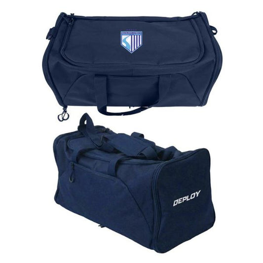 Macquarie United FC (Dubbo) - Navy Sportsbag - Deploy Football - Australia's Best Footballs & Soccer Balls