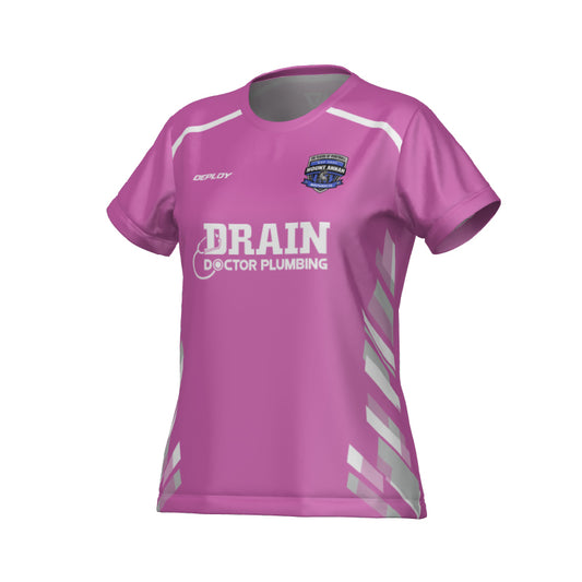 Mt Annan Mustangs - Training Jersey Ladies (Pink)