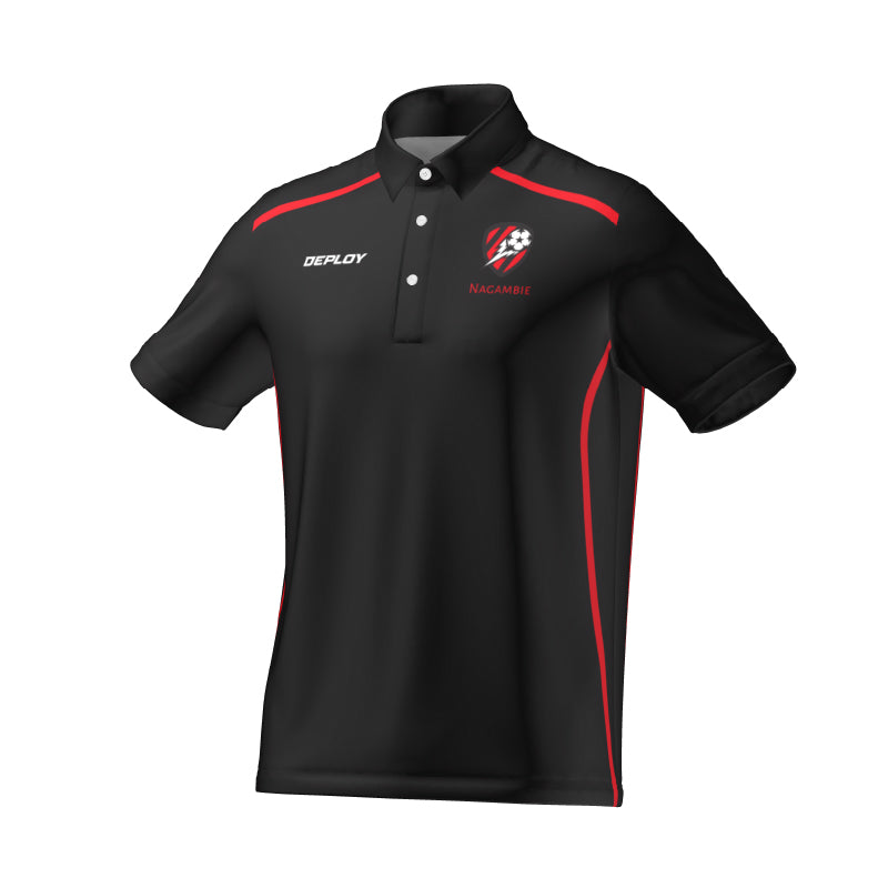 Nagambie FC - Polo Unisex - Deploy Football - Australia's Best Footballs & Soccer Balls
