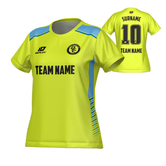 Apex Womens Jersey - Neon Yellow