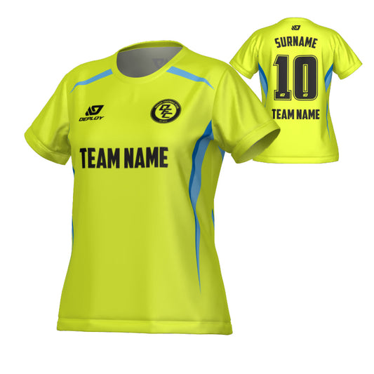 Arc Womens Jersey - Neon Yellow