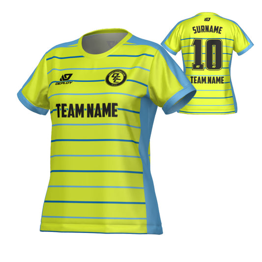 Cadence Womens Jersey - Neon Yellow
