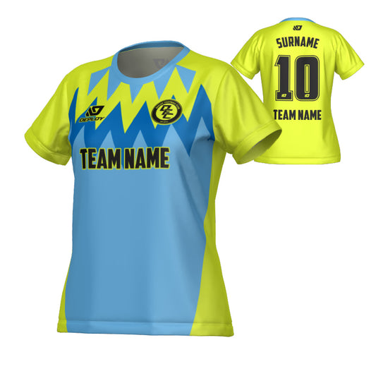 Carnival Womens Jersey - Neon Yellow