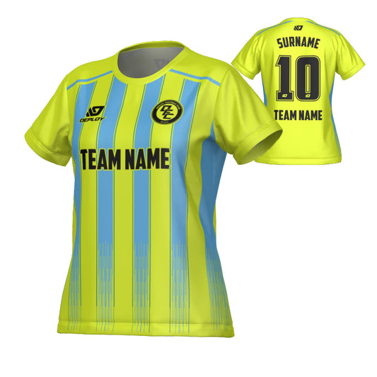 Classic Womens Jersey - Neon Yellow