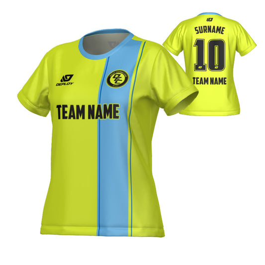 Edge Womens Jersey - Neon Yellow