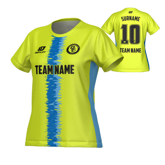 Rift Womens Jersey - Neon Yellow