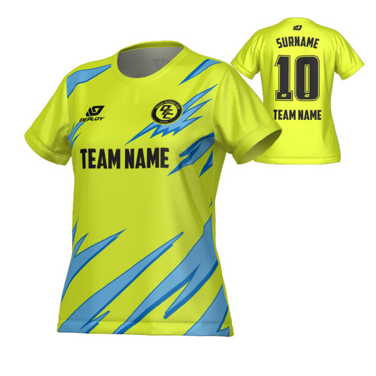 Sharp Womens Jersey - Neon Yellow