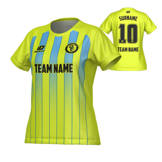 Streamline Womens Jersey - Neon Yellow