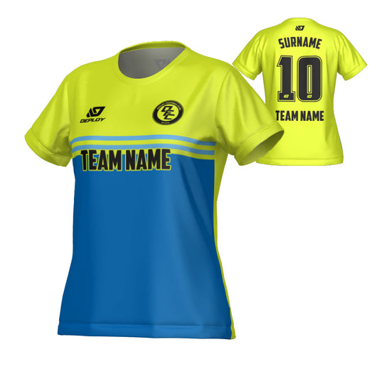 Summit Womens Jersey - Neon Yellow