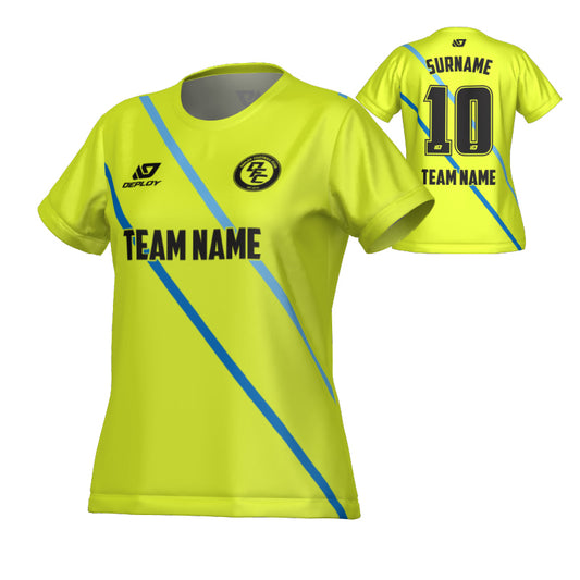 Tracks Womens Jersey - Neon Yellow
