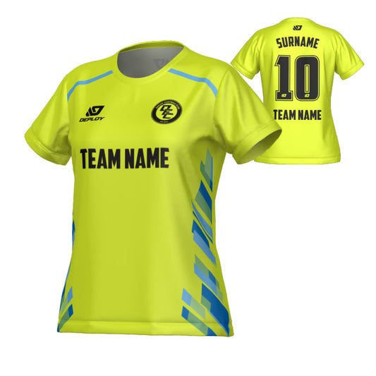 Turbo Womens Jersey - Neon Yellow