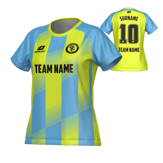 Vector Womens Jersey - Neon Yellow