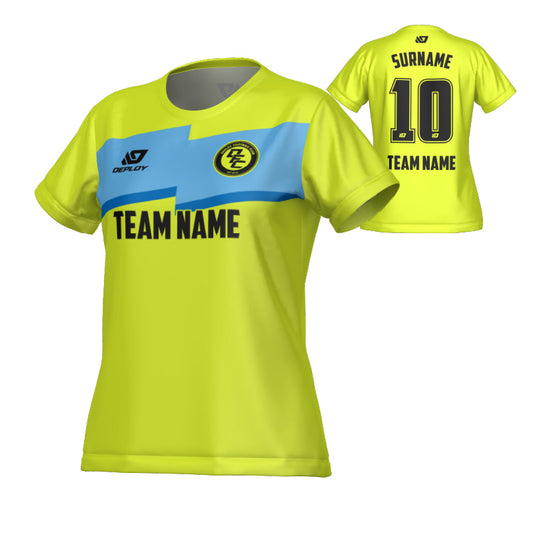 Zag Womens Jersey - Neon Yellow