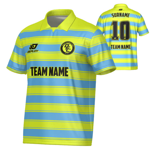 Celtic Collared Jersey - Neon Yellow