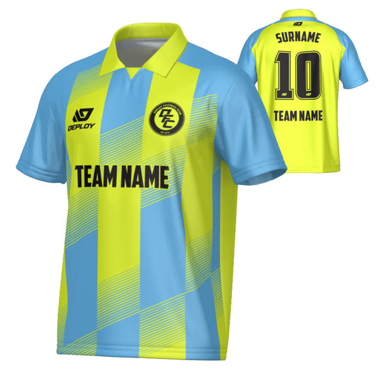 Vector Collared Jersey - Neon Yellow