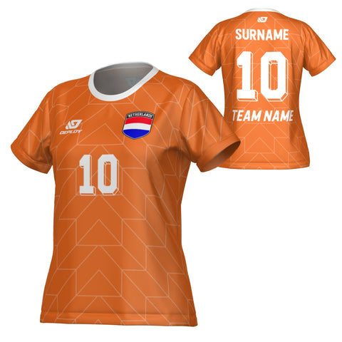 Netherlands Home Womens Jersey