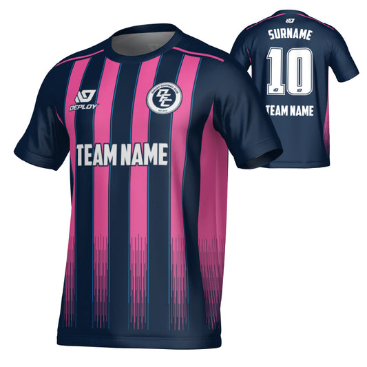 Classic Jersey - Navy & Pink