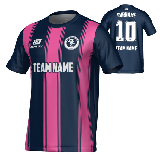Pillars Jersey - Navy & Pink