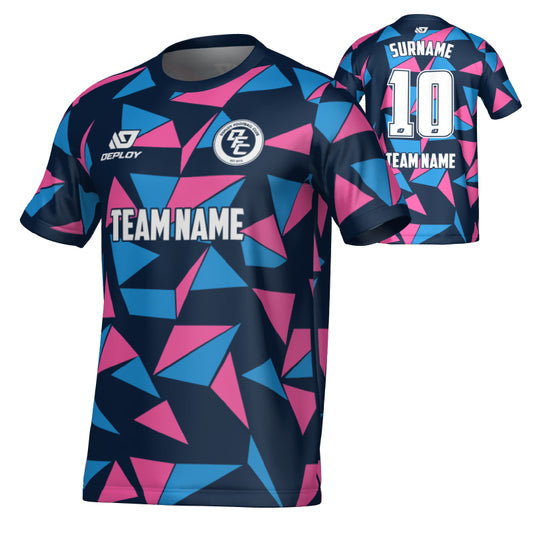 Shards Jersey - Navy & Pink