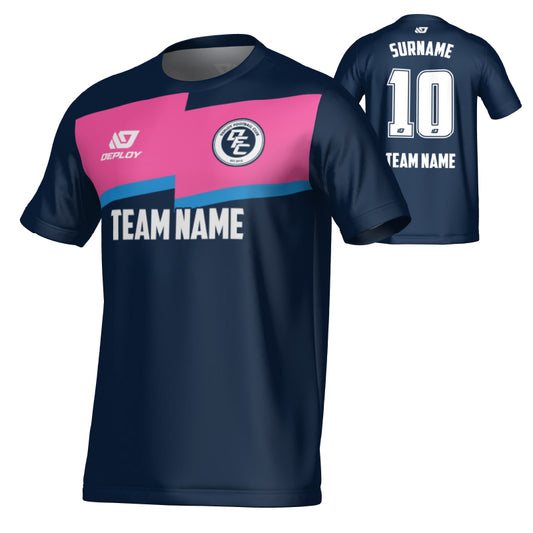 Zag Jersey - Navy & Pink