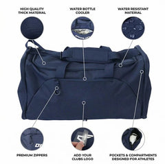 Macquarie United FC (Dubbo) - Navy Sportsbag - Deploy Football - Australia's Best Footballs & Soccer Balls