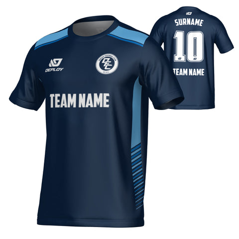 Apex Jersey - Navy & Sky Blue