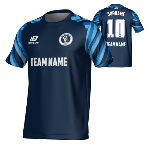 Surge Jersey - Navy & Sky Blue