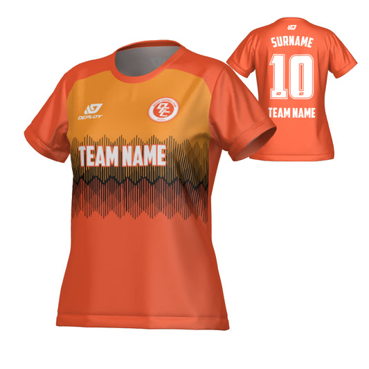 Echo Womens Jersey - Orange