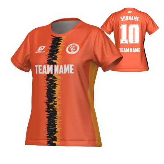 Rift Womens Jersey - Orange