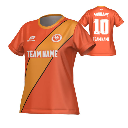 Sash Womens Jersey - Orange