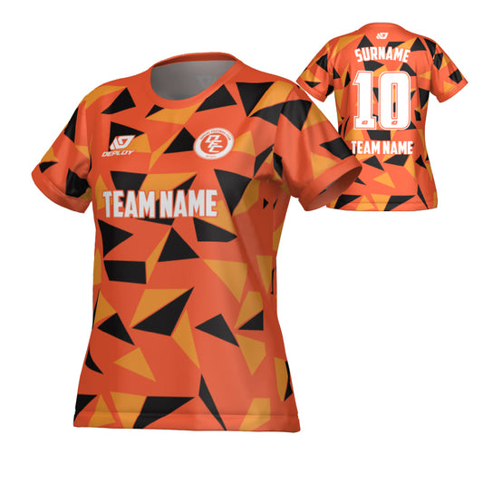 Shards Womens Jersey - Orange