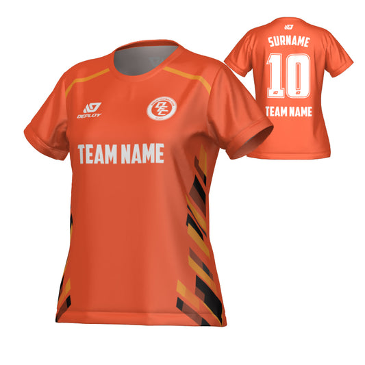 Turbo Womens Jersey - Orange
