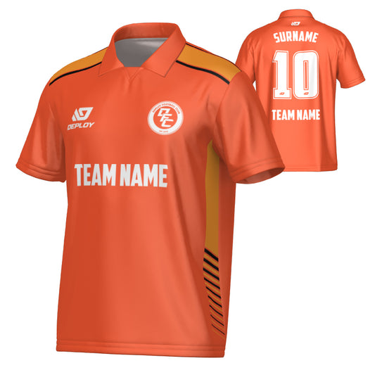 Apex Collared Jersey - Orange