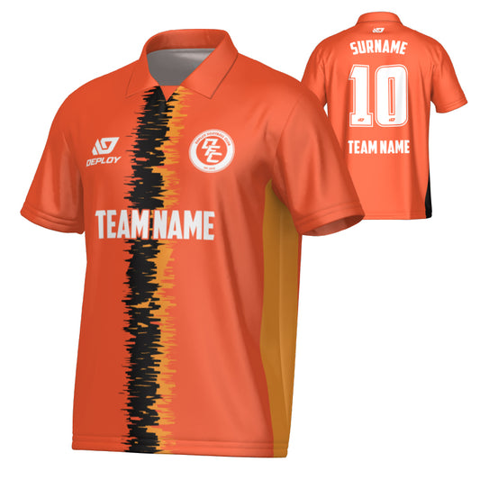 Rift Collared Jersey - Orange