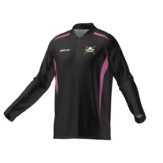 Oran Park Hockey - Club Polo (Pink) Long Sleeve - Deploy Football - Australia's Best Footballs & Soccer Balls